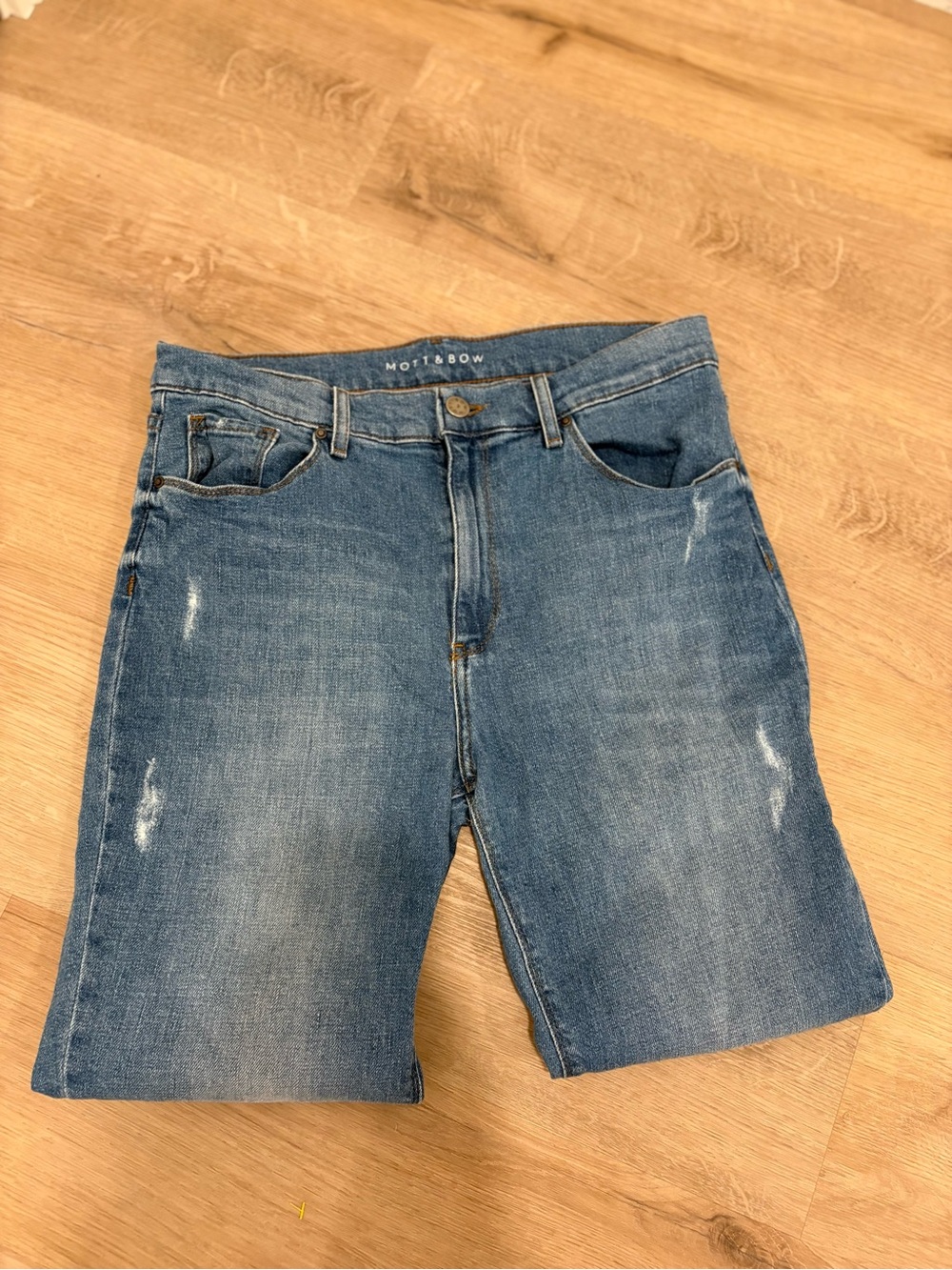 Mott & Bow Women's Mom Jeans Waist 31 Length 28 - Picture 2 of 6